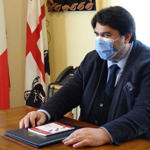 Il presidente della Regione, Christian Solinas Il presidente della Regione, Christian Solinas