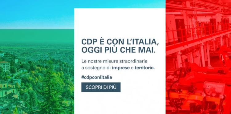 cassa depositi e prestiti, la promozione dell'intervento per medie e grandi aziende