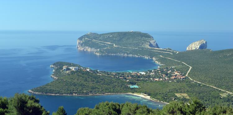una veduta di capo caccia una veduta di capo caccia