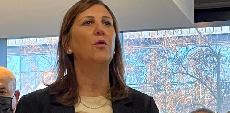 L'assessora regionale del lavoro, Alessandra Zedda