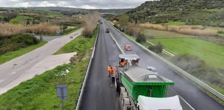 lavori in corso sulla 131